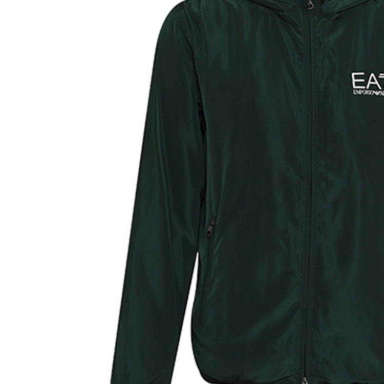 Emporio Armani EA7 FW22 Green Hoodie Jacket with Letter Print Design 8NPB04-PNN7Z-1860 圖 7