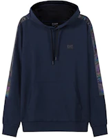 Emporio Armani EA7 FW22 Logo Hooded Sweatshirt Navy Blue Edition 6LPM44-PJ05Z-1554 Emporio Armani EA7 FW22 Logo Hooded Sweatshirt Navy Blue Edition 6LPM44-PJ05Z-1554