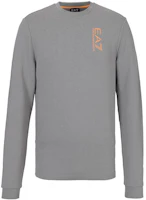 Emporio Armani EA7 FW22 Logo Print Crewneck Pullover Sweatshirt Men’s Grey 6LPM59-PJHDZ-1920 Emporio Armani EA7 FW22 Logo Print Crewneck Pullover Sweatshirt Men’s Grey 6LPM59-PJHDZ-1920