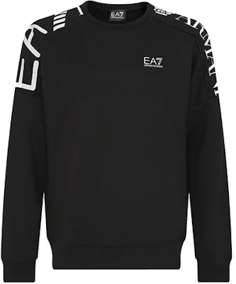 Emporio Armani EA7 男士黑色FW22 Logo印花圆领卫衣 6LPM54-PJHLZ-0203 Buy Emporio Armani EA7 男士黑色FW22 Logo印花圆领卫衣 6LPM54-PJHLZ-0203