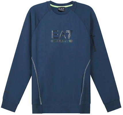 Emporio Armani EA7 男款FW22標誌印花圓領長袖上衣 - 海軍藍 6LPM41-PJANZ-1568 Buy Emporio Armani EA7 男款FW22標誌印花圓領長袖上衣 - 海軍藍 6LPM41-PJANZ-1568