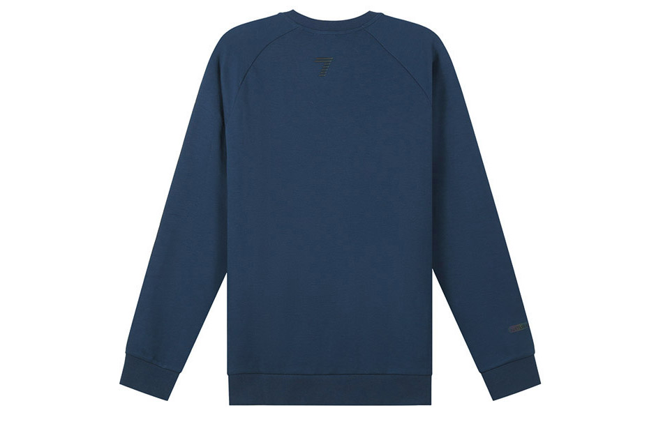 Lookbook Emporio Armani EA7 男款FW22標誌印花圓領長袖上衣 - 海軍藍 6LPM41-PJANZ-1568