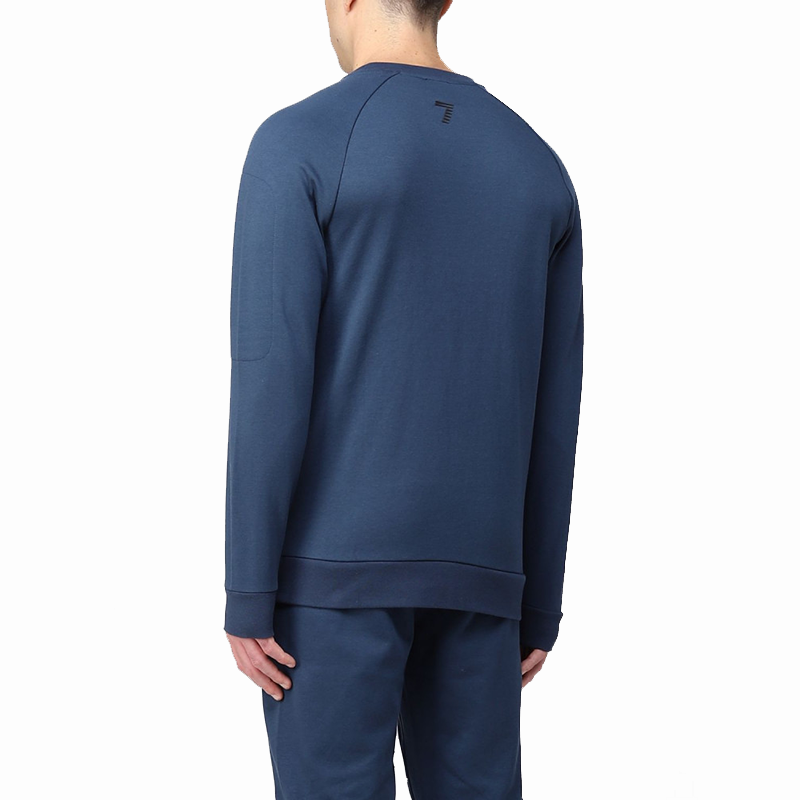 Purchase Emporio Armani EA7 男款FW22標誌印花圓領長袖上衣 - 海軍藍 6LPM41-PJANZ-1568