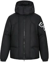 Emporio Armani EA7 FW22 Logo Print Quilted Long Sleeve Jacket Men Black 6LPB11PNADZ-1200 Emporio Armani EA7 FW22 Logo Print Quilted Long Sleeve Jacket Men Black 6LPB11PNADZ-1200