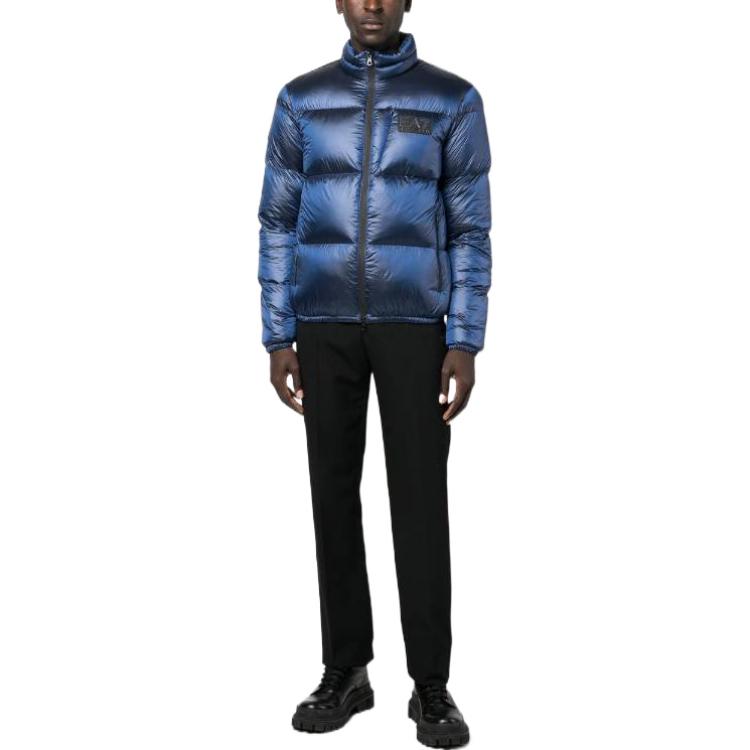 Emporio Armani EA7 FW22 Quilted Puffer Jacket - Solid Navy Blue 6LPB41-PN2MZ-0596 圖 3