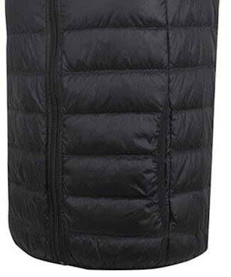 Emporio Armani EA7 FW22 Quilted Zip-Up Down Vest Black . 8NPQ01-PN29Z-00208 Details for Emporio Armani EA7 FW22 Quilted Zip-Up Down Vest Black . 8NPQ01-PN29Z-00208