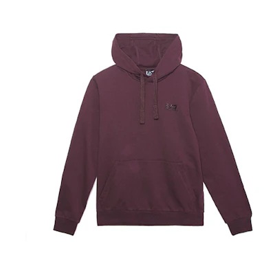 Emporio Armani EA7 FW22 Solid Color Logo Print Hoodie 8NPM04-PJ05Z-1320