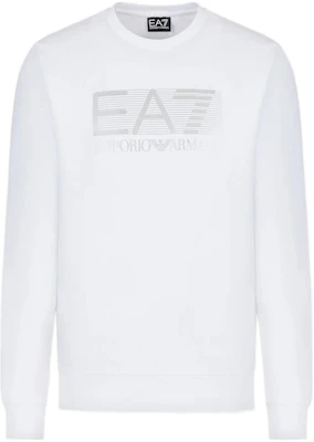 Emporio Armani EA7 FW22 白色圓領印花標誌長袖上衣 6LPM60-PJ05Z-0100 Order Emporio Armani EA7 FW22 白色圓領印花標誌長袖上衣 6LPM60-PJ05Z-0100