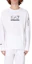 Shop Emporio Armani EA7 FW22 白色圓領徽標印花運動衫 6LPM41-PJANZ-1100