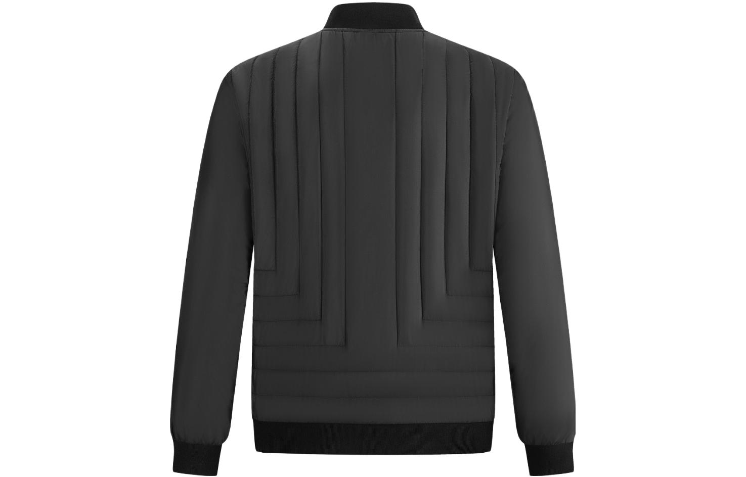 Lookbook エンポリオアルマーニ EA7 FW23 ブラックロゴ ハイネック コットンジャケット 6RPB30-PN5ZZ-1200