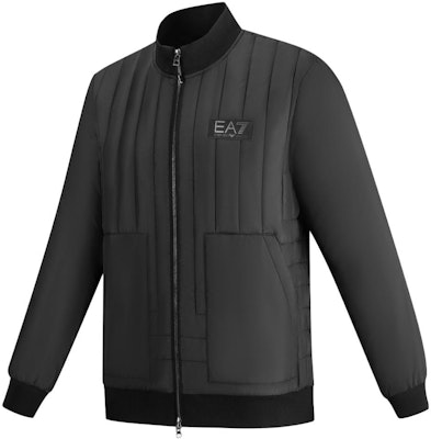 エンポリオアルマーニ EA7 FW23 ブラックロゴ ハイネック コットンジャケット 6RPB30-PN5ZZ-1200 Shop エンポリオアルマーニ EA7 FW23 ブラックロゴ ハイネック コットンジャケット 6RPB30-PN5ZZ-1200