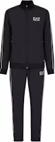 Order Emporio Armani EA7 FW23 黑色標誌印花休閒運動套裝. 6RPV80-PJSRZ-1200