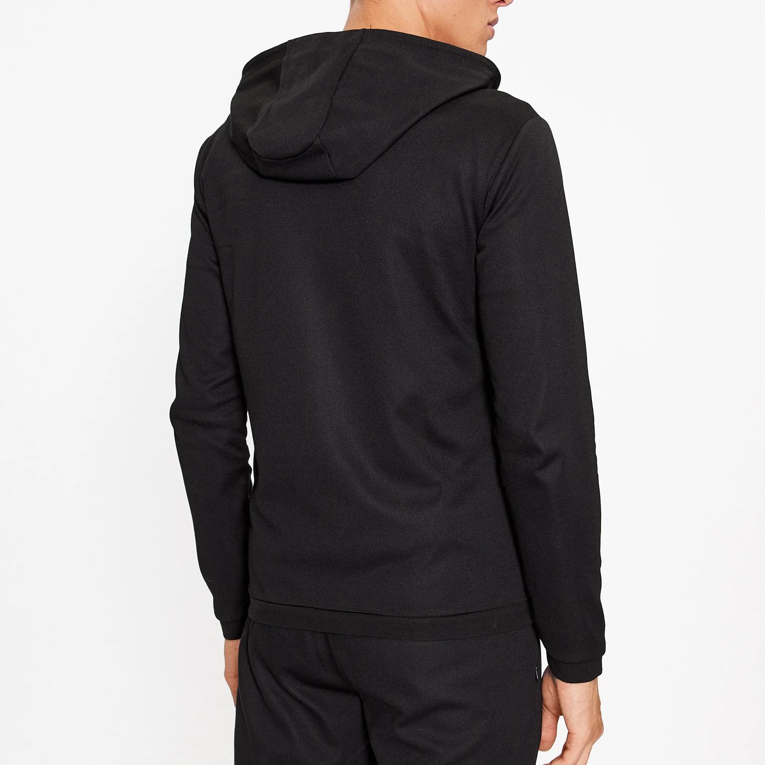 EMPORIO ARMANI EA7 FW23  Black Long-Sleeve Zip Jacket 6RPM39-PJMCZ-1200 圖 4