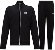 EMPORIO ARMANI EA7 FW23 Colorblock Logo Zip-Up Sports Tracksuit. 6RPV57-PJ05Z-0200 EMPORIO ARMANI EA7 FW23 Colorblock Logo Zip-Up Sports Tracksuit. 6RPV57-PJ05Z-0200