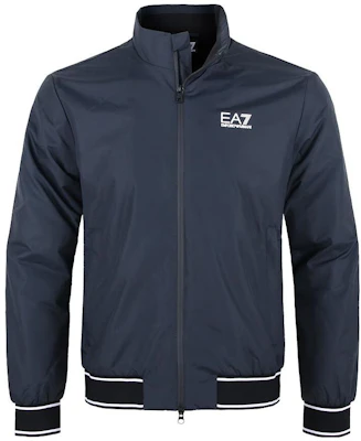 Emporio Armani EA7 FW23 Jaket Bulu Fleece Berzip dengan Cetakan Logo. 6RPB07-PN27Z-1716 3