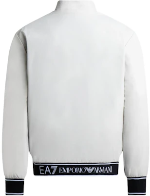 Emporio Armani EA7 FW23 Jaket Bulu Fleece Berzip dengan Cetakan Logo. 6RPB07-PN27Z-1716 8