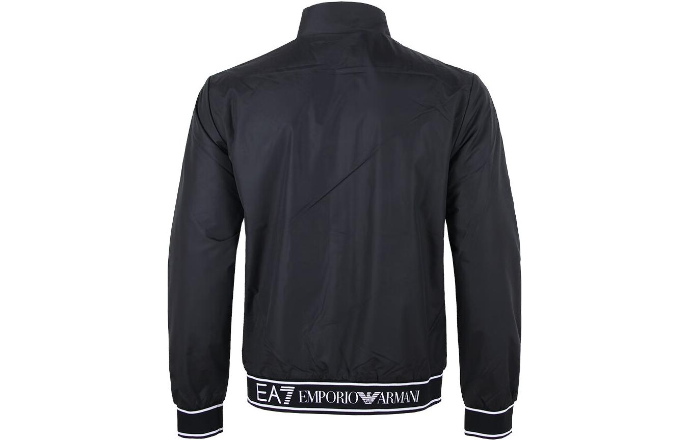 Lookbook Emporio Armani EA7 FW23 Jaket Bulu Fleece Berzip dengan Cetakan Logo. 6RPB07-PN27Z-1716