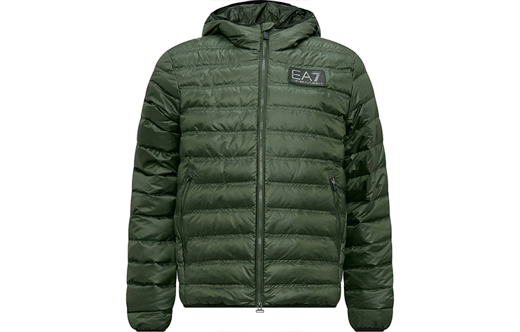 Emporio Armani EA7 FW23  Solid Color Letter Logo Hooded Down Jacket. 6RPB16-PN5ZZ-1845 圖 2