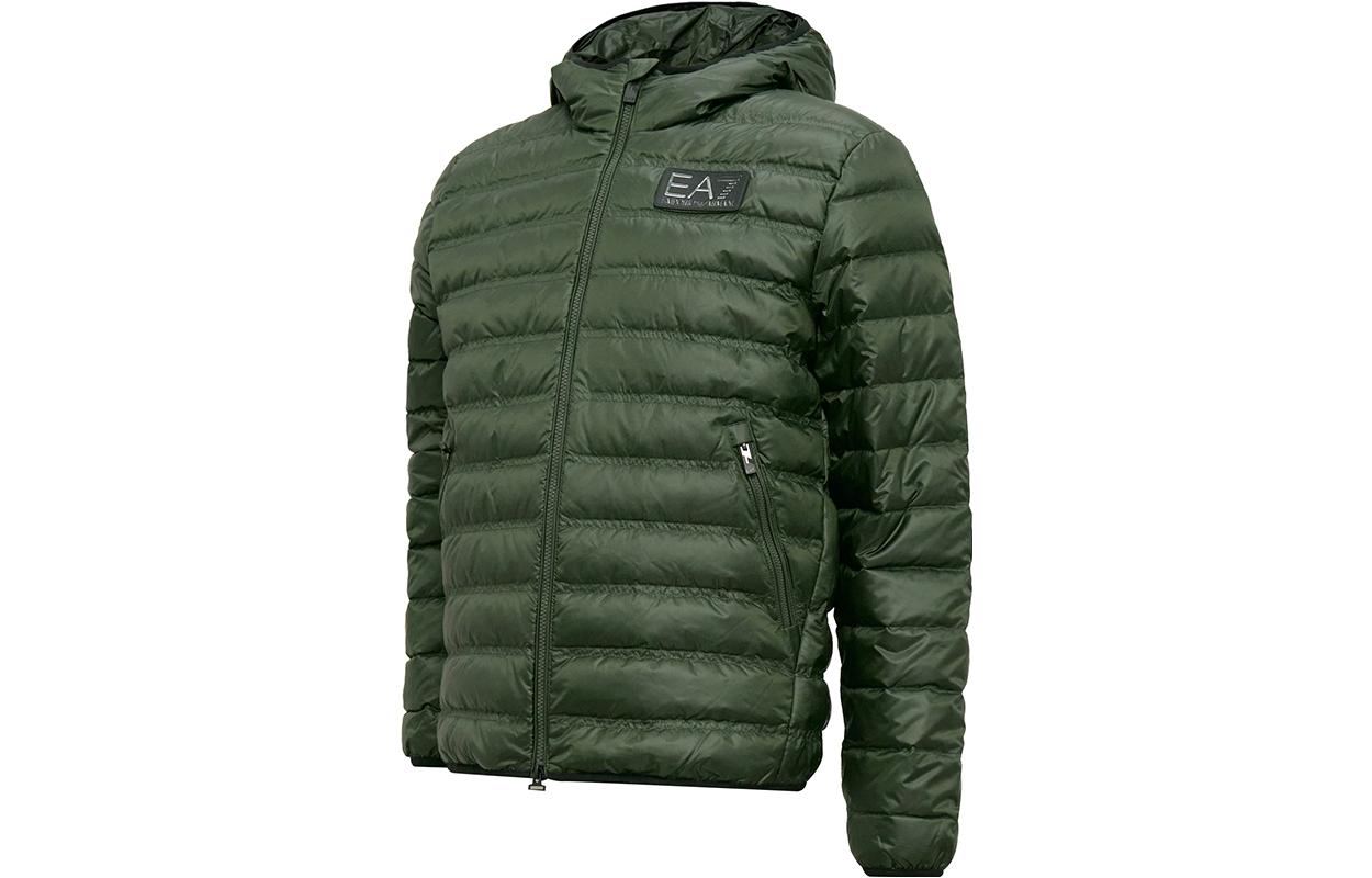 Emporio Armani EA7 FW23  Solid Color Letter Logo Hooded Down Jacket. 6RPB16-PN5ZZ-1845 圖 4