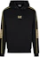 Buy Emporio Armani EA7 FW23 黑色連帽衫附標誌印花與拉鍊口袋 6RPM06-PJ16Z-0208