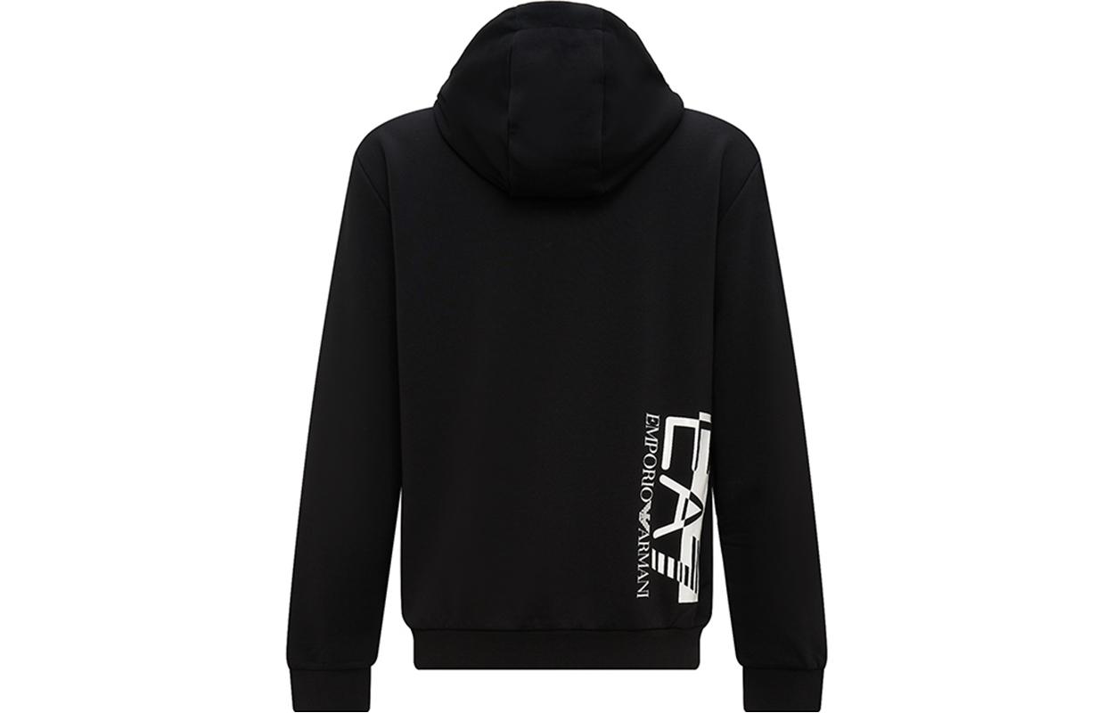 Emporio Armani EA7 FW23 Black Hoodie Zip-Up Casual Jacket 6RPM03-PJ07Z-0200 圖 3