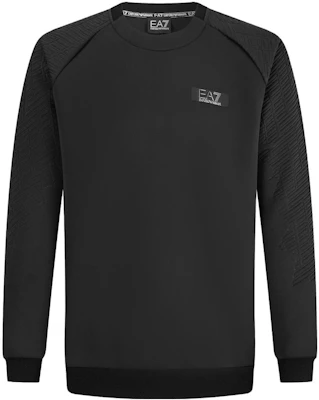 安普里奥·阿玛尼EA7 FW23黑色印花圆领休闲卫衣 6RPM84-PJSQZ-1200 Buy 安普里奥·阿玛尼EA7 FW23黑色印花圆领休闲卫衣 6RPM84-PJSQZ-1200