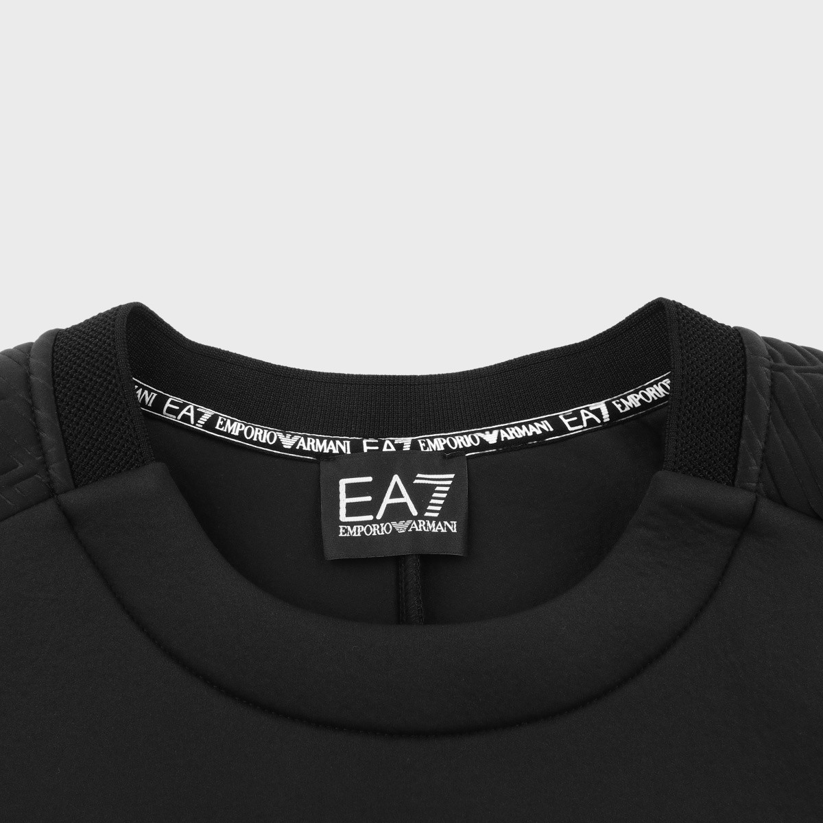 Sizing 安普里奥·阿玛尼EA7 FW23黑色印花圆领休闲卫衣 6RPM84-PJSQZ-1200
