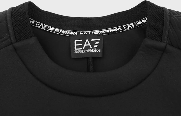 安普里奥·阿玛尼EA7 FW23黑色印花圆领休闲卫衣 6RPM84-PJSQZ-1200 Sizing 安普里奥·阿玛尼EA7 FW23黑色印花圆领休闲卫衣 6RPM84-PJSQZ-1200