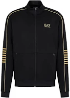 Order Emporio Armani EA7 FW23 黑色標誌印花長袖外套 6RPM07-PJ16Z-208