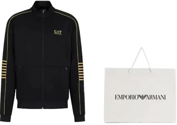 Emporio Armani EA7 FW23 黑色標誌印花長袖外套 6RPM07-PJ16Z-208 Lookbook Emporio Armani EA7 FW23 黑色標誌印花長袖外套 6RPM07-PJ16Z-208