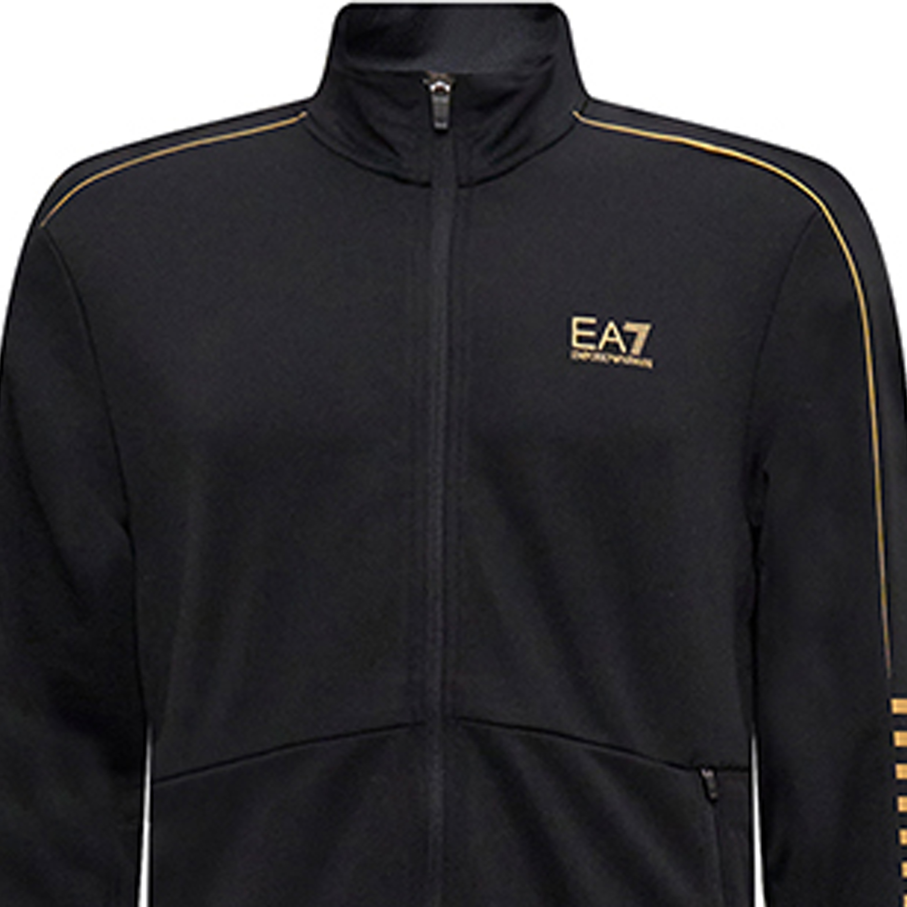 Purchase Emporio Armani EA7 FW23 黑色標誌印花長袖外套 6RPM07-PJ16Z-208