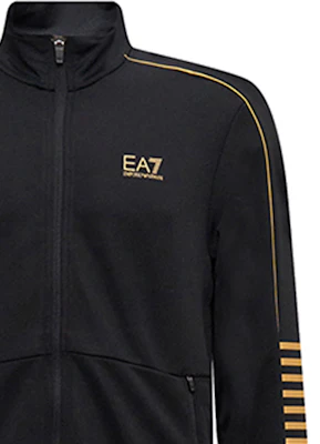 Emporio Armani EA7 FW23 黑色標誌印花長袖外套 6RPM07-PJ16Z-208 Details for Emporio Armani EA7 FW23 黑色標誌印花長袖外套 6RPM07-PJ16Z-208