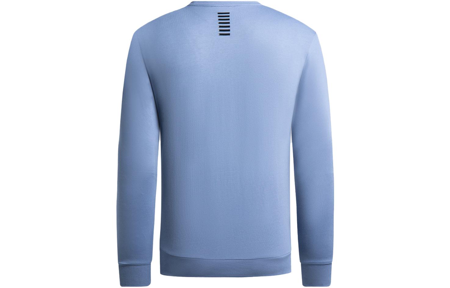 Lookbook Emporio Armani EA7 FW23 藍色圓領印花運動衫 8NPM52-PJ05Z-1531