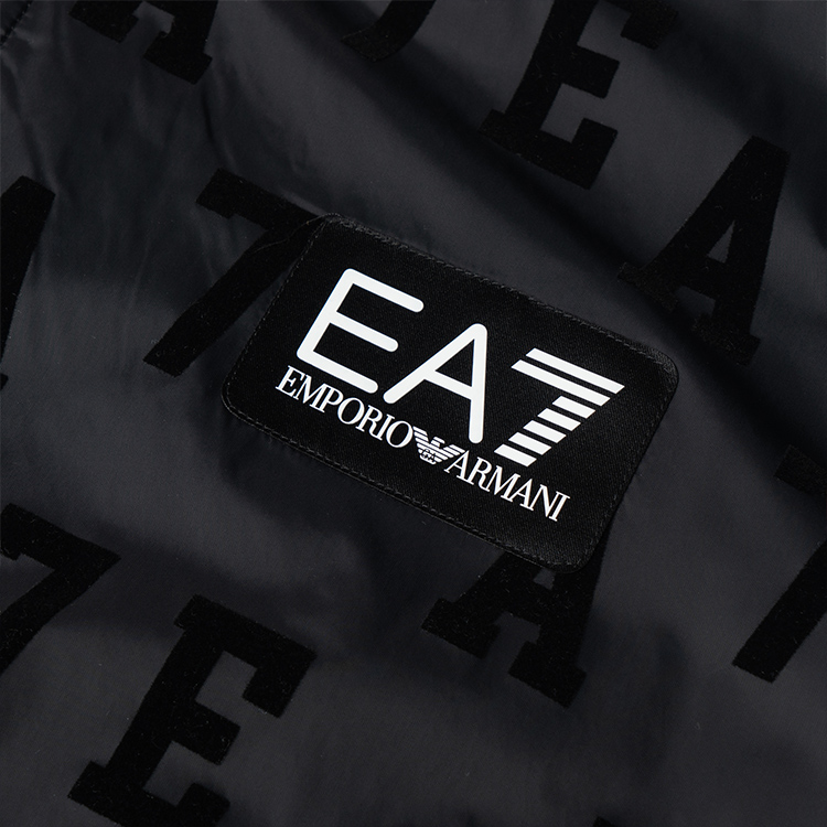 Cheap Chaqueta Bomber Negra Hombre EMPORIO ARMANI EA7 FW23 Colorblock Logo Rayas. 6RPB09-PNECZ-1200