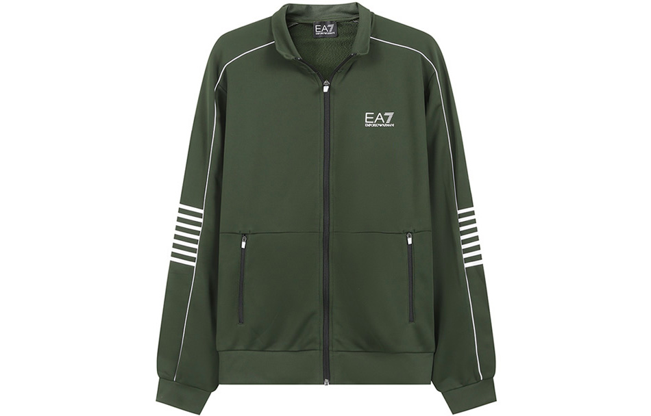 Order Emporio Armani EA7 FW23 綠色印花長袖運動衫 6RPM07-PJ16Z-1845