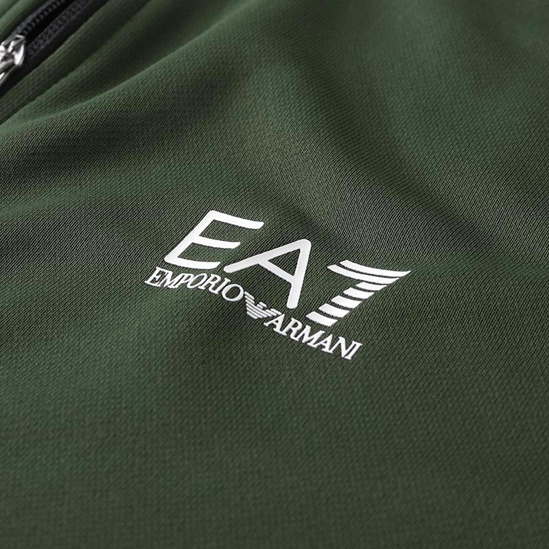 Details for Emporio Armani EA7 FW23 綠色印花長袖運動衫 6RPM07-PJ16Z-1845