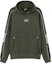 Buy Emporio Armani EA7 Hoodie Logo Cetak Warna Hijau Gelap FW23 6RPM06-PJ16Z-1845