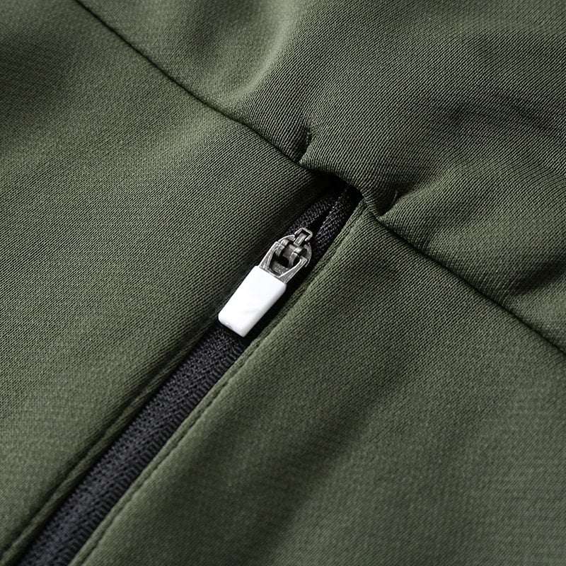 Purchase Emporio Armani EA7 Hoodie Logo Cetak Warna Hijau Gelap FW23 6RPM06-PJ16Z-1845