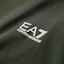 Details for Emporio Armani EA7 Hoodie Logo Cetak Warna Hijau Gelap FW23 6RPM06-PJ16Z-1845