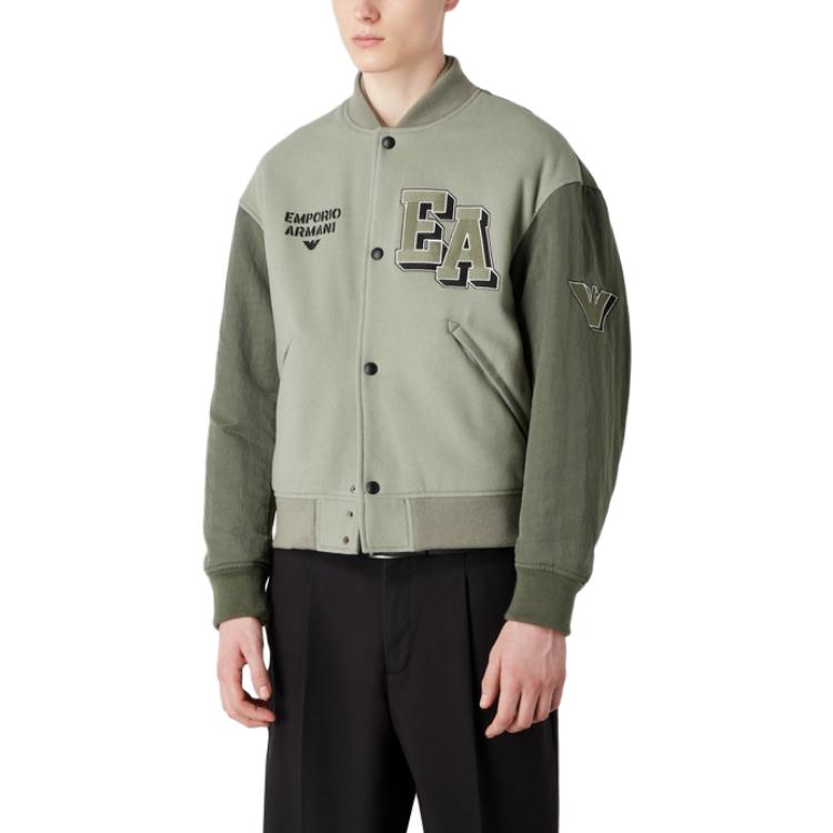 EMPORIO ARMANI EA7 FW23 Logo Embroidered Pilot Jacket for Men. 6R1B89-1NHNZ-0999 圖 14