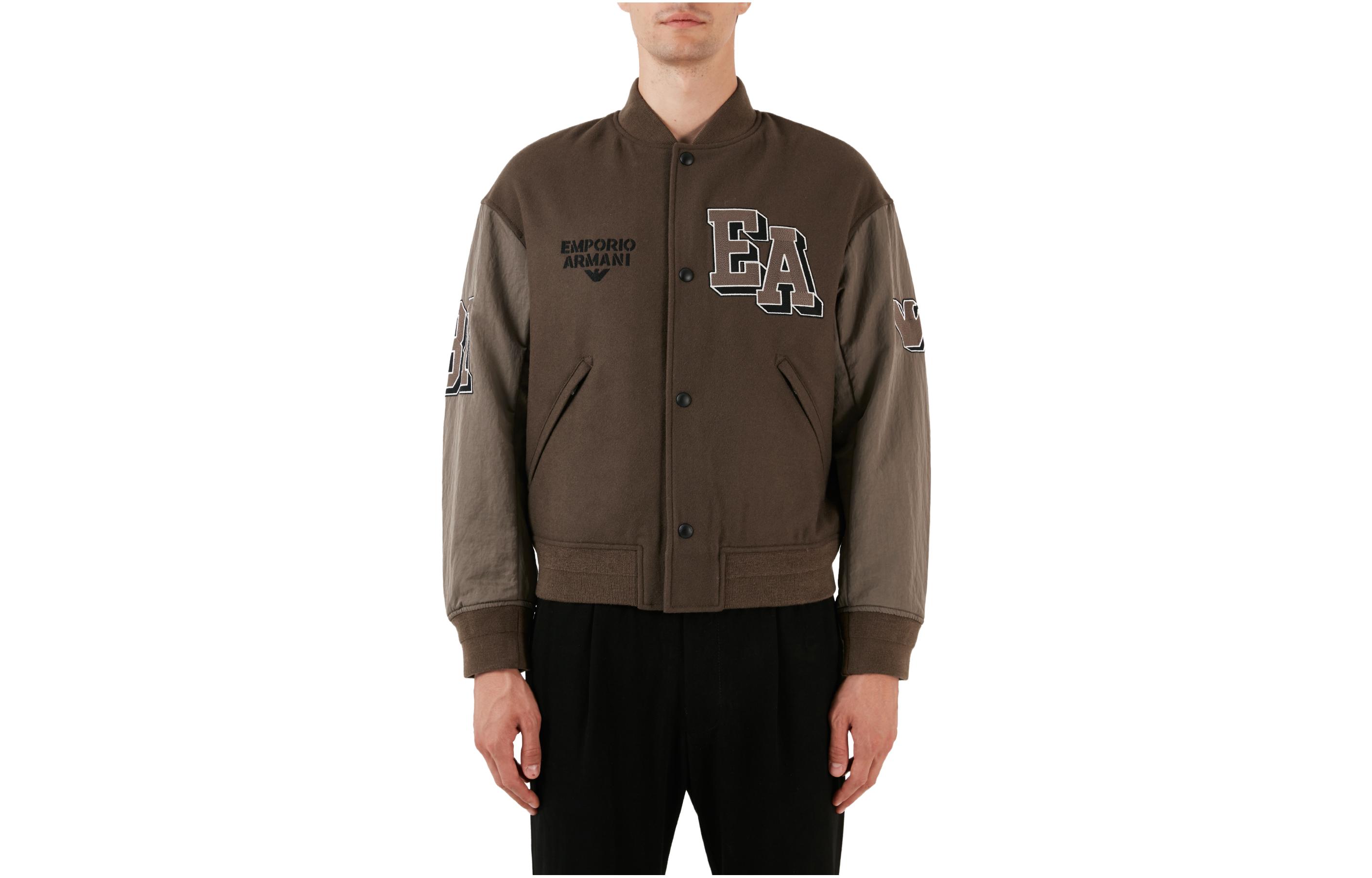 EMPORIO ARMANI EA7 FW23 Logo Embroidered Pilot Jacket for Men. 6R1B89-1NHNZ-0999 圖 2