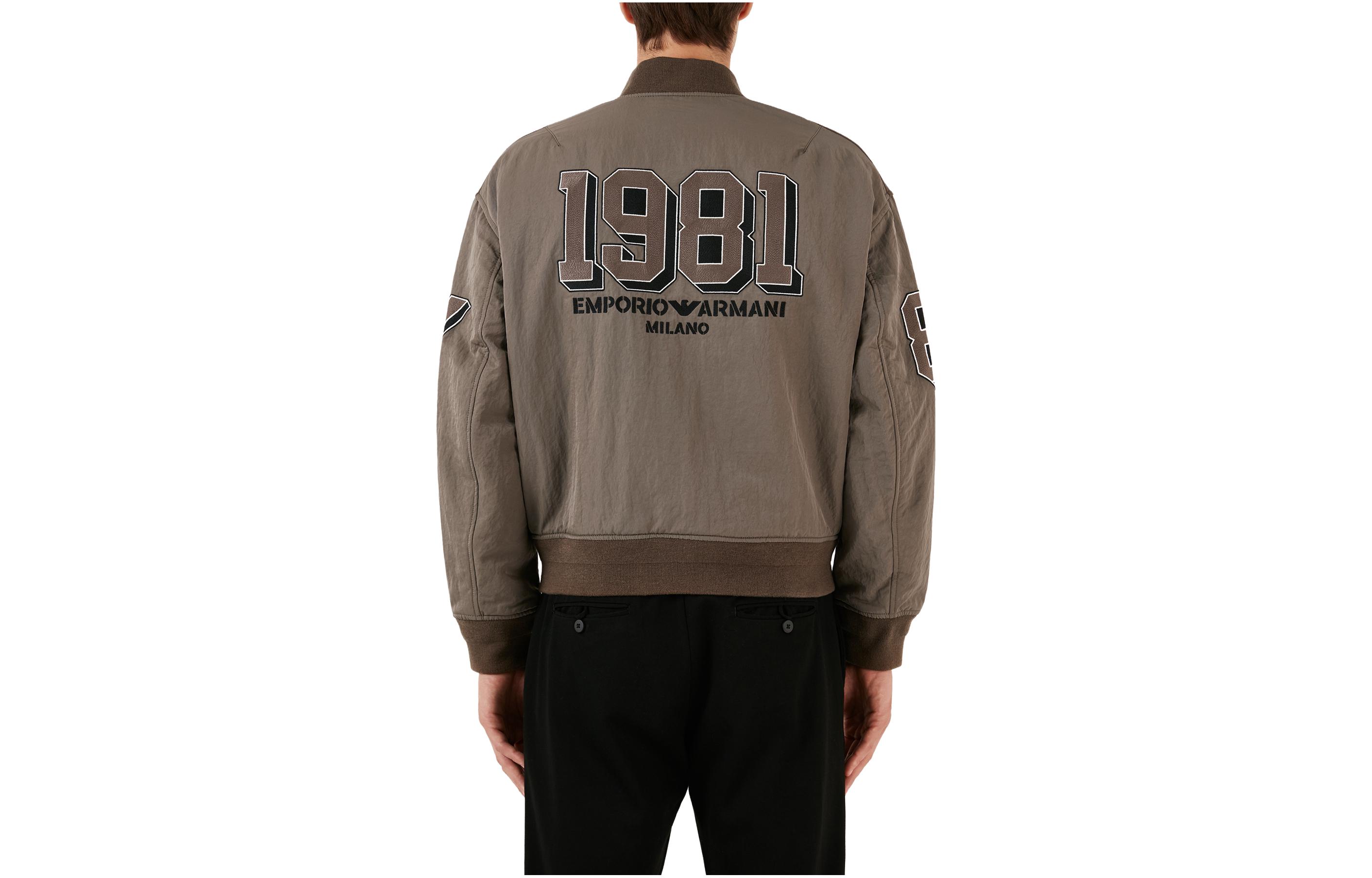 EMPORIO ARMANI EA7 FW23 Logo Embroidered Pilot Jacket for Men. 6R1B89-1NHNZ-0999 圖 3
