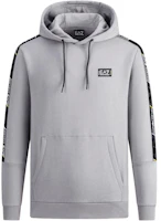 Emporio Armani EA7 FW23 Logo Hoodie Pullover Long-Sleeve Gray 3RPM11-PJ07Z-1950 Emporio Armani EA7 FW23 Logo Hoodie Pullover Long-Sleeve Gray 3RPM11-PJ07Z-1950