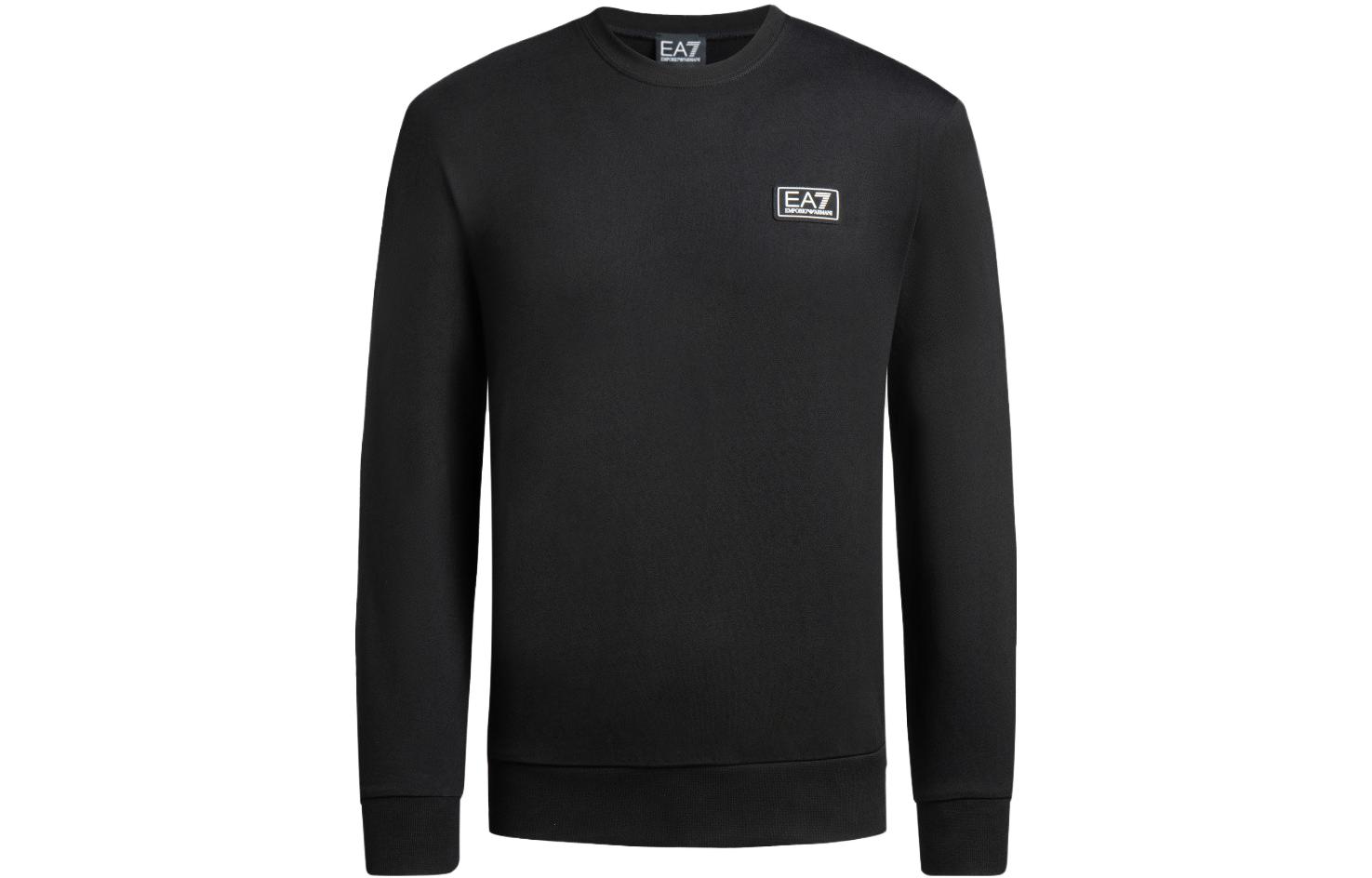 Emporio Armani EA7 FW23 Logo Print Crewneck Sweatshirt Casual Wear 6RPM12-PJ05Z-1200