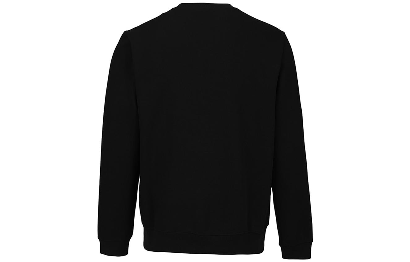 Lookbook 엠포리오 아르마니 EA7 FW23 로고 프린트 크루넥 스웨트셔츠 블랙 3RUM09-PJARZ-1200