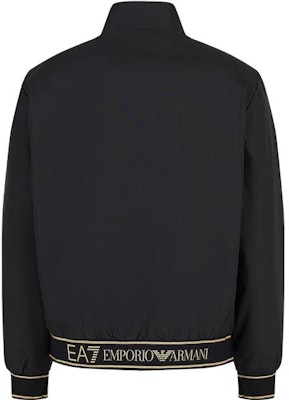 エンポリオアルマーニ EA7 FW23 ロゴプリント リブ フライトジャケット メンズ ブラック 6RPB07-PN27Z-0208 Lookbook エンポリオアルマーニ EA7 FW23 ロゴプリント リブ フライトジャケット メンズ ブラック 6RPB07-PN27Z-0208