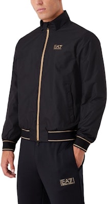 エンポリオアルマーニ EA7 FW23 ロゴプリント リブ フライトジャケット メンズ ブラック 6RPB07-PN27Z-0208 Details for エンポリオアルマーニ EA7 FW23 ロゴプリント リブ フライトジャケット メンズ ブラック 6RPB07-PN27Z-0208