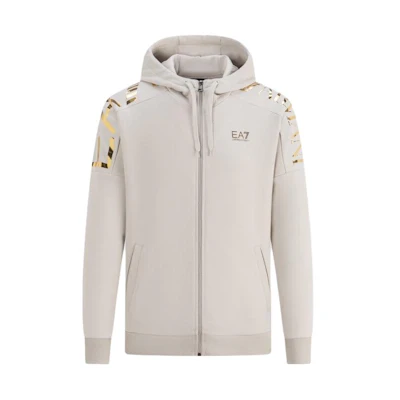 Emporio Armani EA7 FW23 Logo Printed Hooded Jacket Menswear 6RPM24-PJHLZ-1716