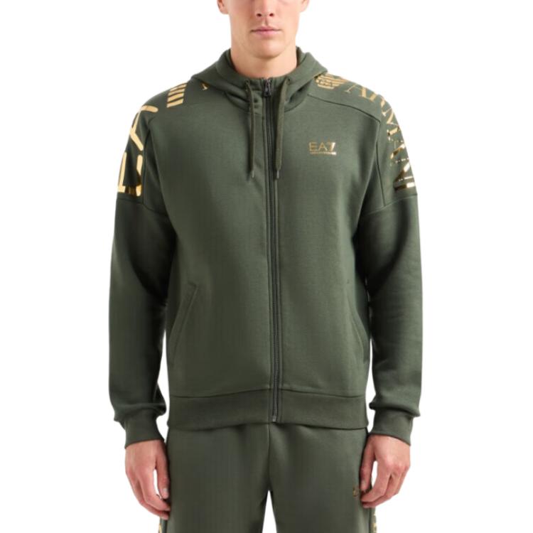 Emporio Armani EA7 FW23 Logo Printed Hooded Jacket Menswear 6RPM24-PJHLZ-1716 圖 11