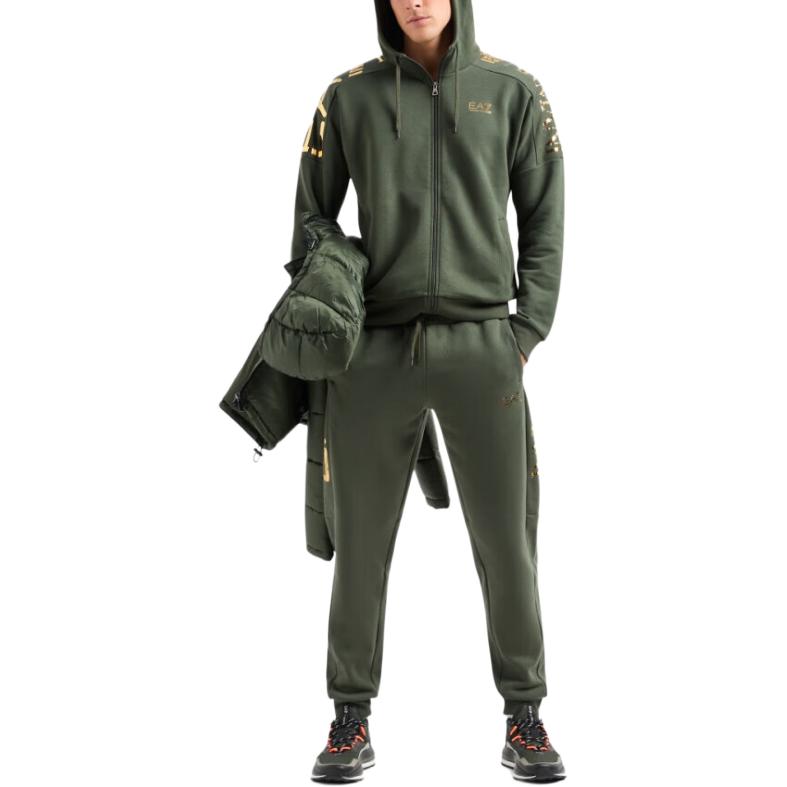 Emporio Armani EA7 FW23 Logo Printed Hooded Jacket Menswear 6RPM24-PJHLZ-1716 圖 12